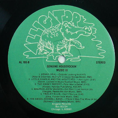 Various : Genuine Houserockin' Music III (LP, Smplr)