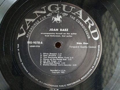Joan Baez : Joan Baez (LP, Album, Mono, RE, Bla)