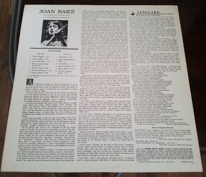 Joan Baez : Joan Baez (LP, Album, Mono, RE, Bla)