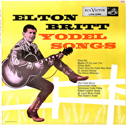 Elton Britt : Yodel Songs (LP, Album, Mono)