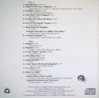 The Grateful Dead : One From The Vault (2xCD, Album)