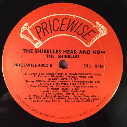 The Shirelles : Hear & Now (LP, Album)