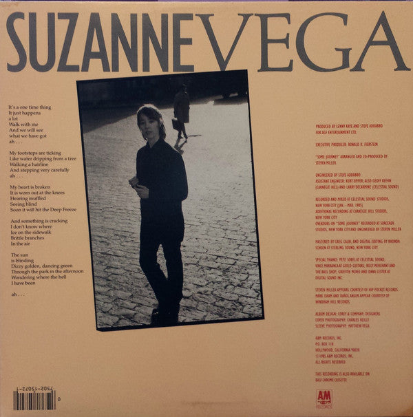 Suzanne Vega : Suzanne Vega (LP, Album, R -)