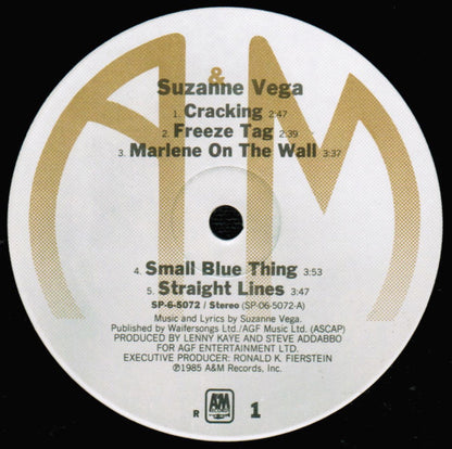 Suzanne Vega : Suzanne Vega (LP, Album, R -)