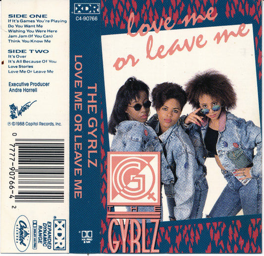 The Gyrlz : Love Me Or Leave Me (Cass, Album)