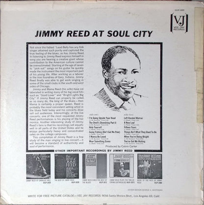Jimmy Reed : Jimmy Reed At Soul City (LP, Album, Mono, Mon)