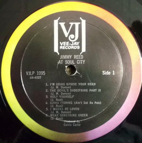 Jimmy Reed : Jimmy Reed At Soul City (LP, Album, Mono, Mon)
