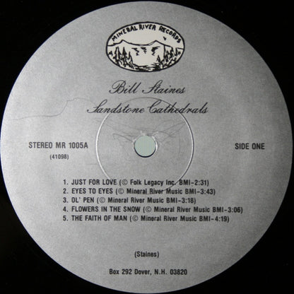 Bill Staines : Sandstone Cathedrals (LP, Album)
