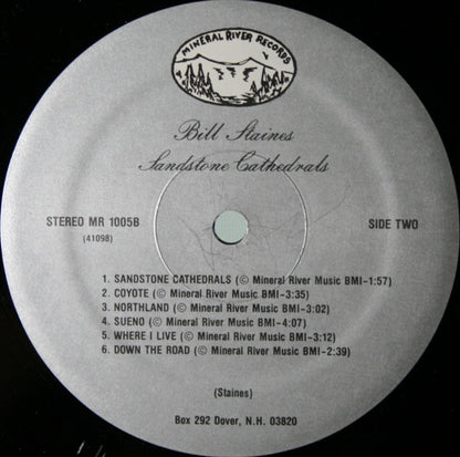 Bill Staines : Sandstone Cathedrals (LP, Album)