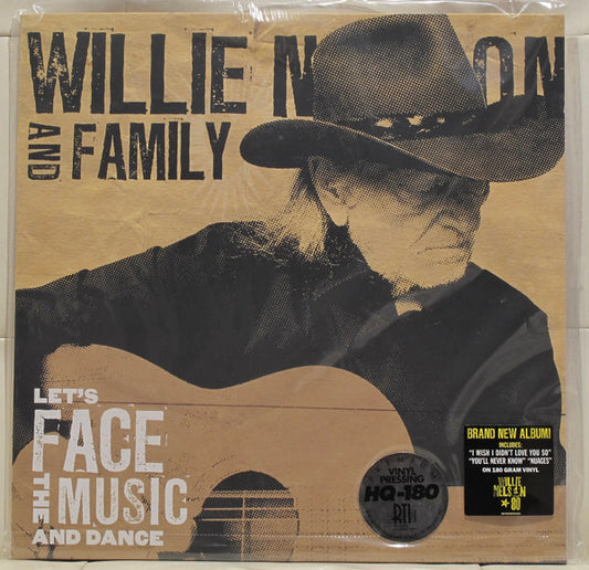Willie Nelson & Family : Let's Face The Music And Dance (LP, Album, 180)