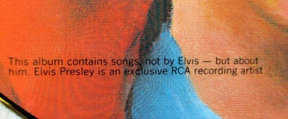 Various : To Elvis: Love Still Burning (LP, Comp, Pic)