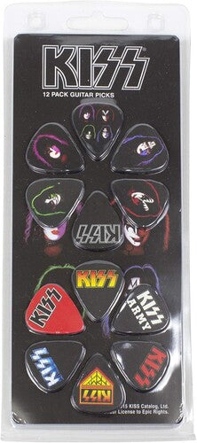 Kiss 12 Pack Guitar Picks