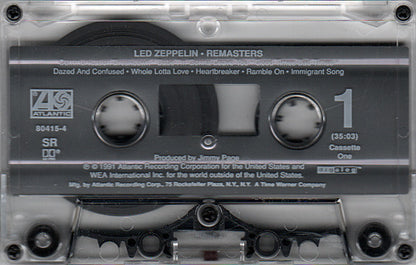 Led Zeppelin : Remasters (2xCass, Comp, RM, Dig)