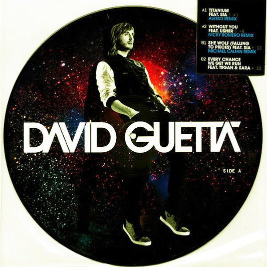 David Guetta : David Guetta (12", EP, RSD, Ltd, Pic)