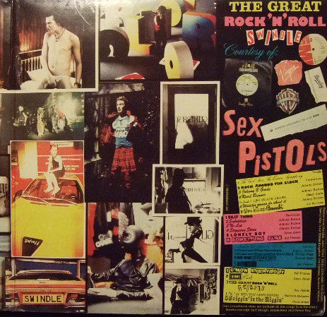 Sex Pistols : The Great Rock 'N' Roll Swindle (2xLP, Album, Ast)