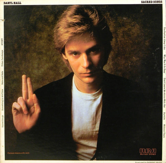 Daryl Hall : Sacred Songs (LP, Album, RE)