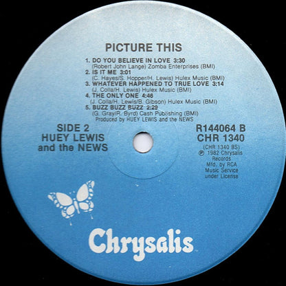 Huey Lewis And The News* : Picture This (LP, Album, Club, RCA)