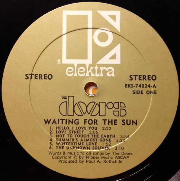 The Doors : Waiting For The Sun (LP, Album, Son)