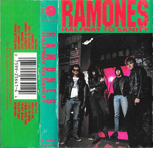 Ramones : Halfway To Sanity (Cass, Album, AR)