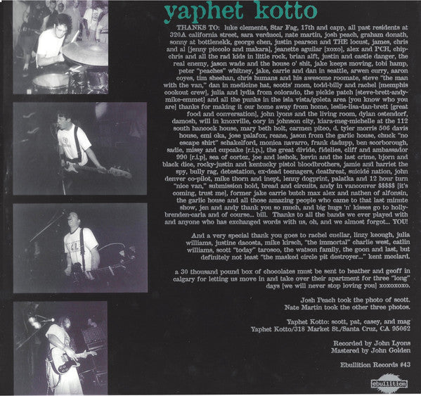 Yaphet Kotto : The Killer Was In The Government Blankets (LP, Album, Ltd, Tra)
