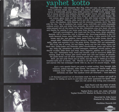 Yaphet Kotto : The Killer Was In The Government Blankets (LP, Album, Ltd, Tra)