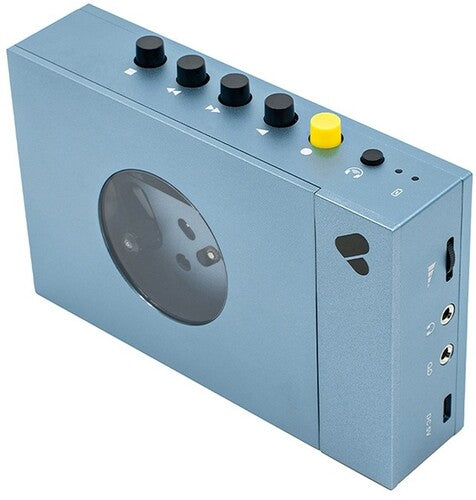 We Are Rewind WE-001-B1 - Kurt - Bluetooth Cassette Player/ Recorder - Rechargeable - Blue