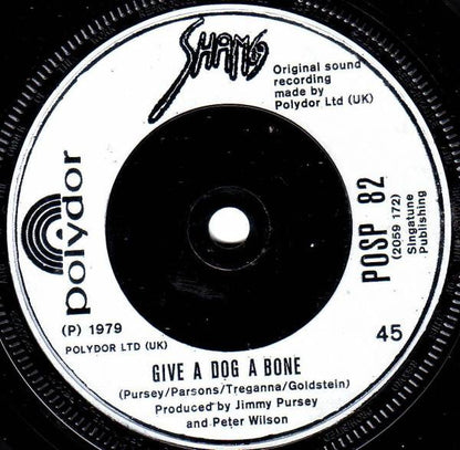 Sham 69 : You're A Better Man Than I / Give A Dog A Bone (7", Single)