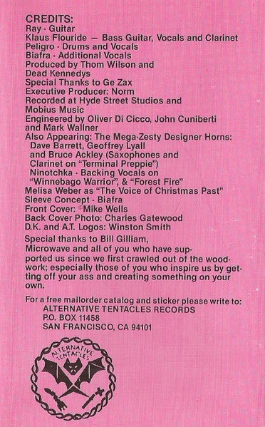 Dead Kennedys : Plastic Surgery Disasters (Cass, Album, Dol)