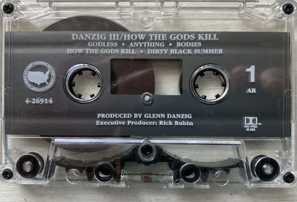 Danzig : Danzig III: How The Gods Kill (Cass, Album)