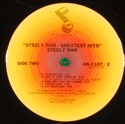 Steely Dan : Greatest Hits (2xLP, Comp, Ter)