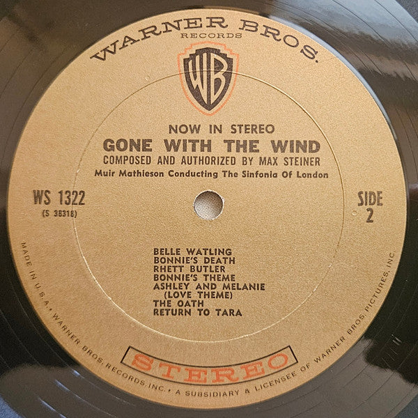 Max Steiner : Gone With The Wind (LP)