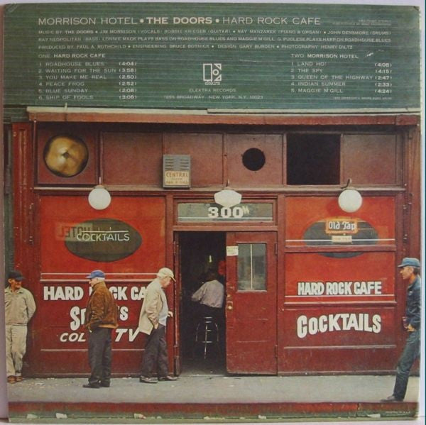 The Doors : Morrison Hotel (LP, Album, Wad)