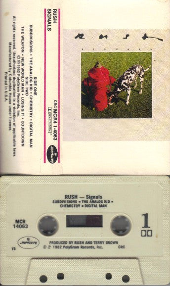 Rush : Signals (Cass, Album, Club)
