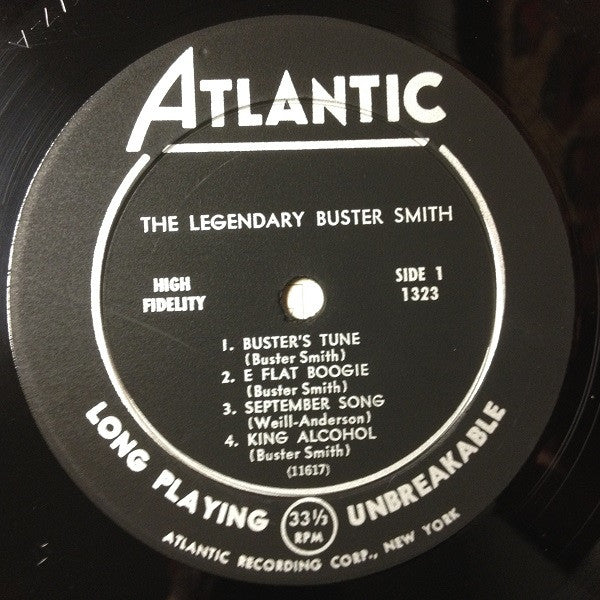 Buster Smith : The Legendary Buster Smith (LP, Album, Mono)