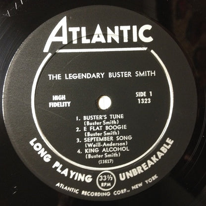 Buster Smith : The Legendary Buster Smith (LP, Album, Mono)