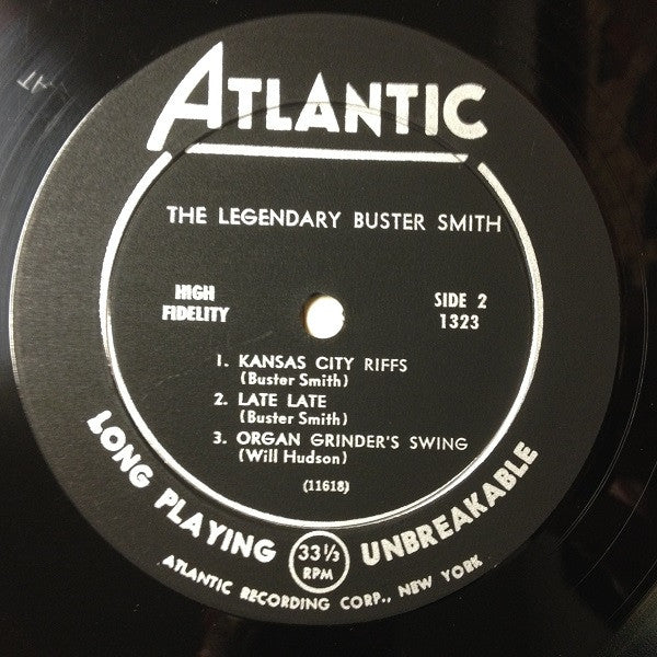 Buster Smith : The Legendary Buster Smith (LP, Album, Mono)