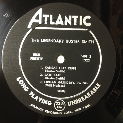 Buster Smith : The Legendary Buster Smith (LP, Album, Mono)