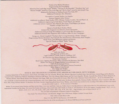 Hole (2) : Celebrity Skin (Cass, Album)