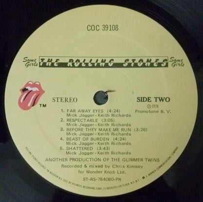 The Rolling Stones : Some Girls (LP, Album, 1st)