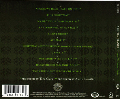 Aretha Franklin : This Christmas Aretha (CD, Album)
