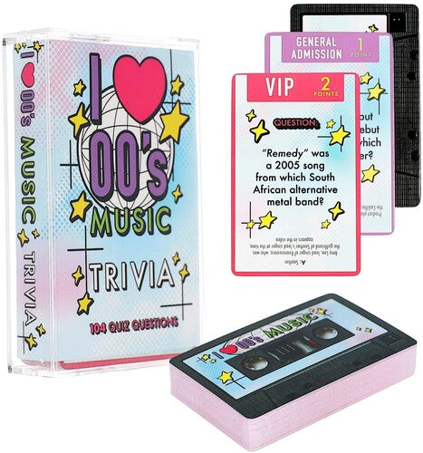 I Love 00s Music Trivia Card Game
