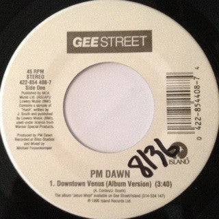 P.M. Dawn : Downtown Venus / She Dreams Persistent Maybes (7", Single)