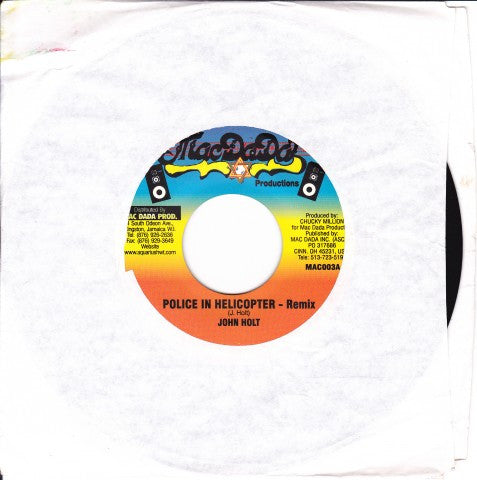 John Holt : Police In Helicopter - Remix (7")
