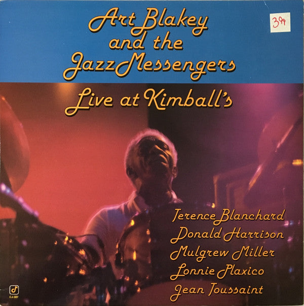 Art Blakey And The Jazz Messengers* : Live At Kimball's (LP, Album)