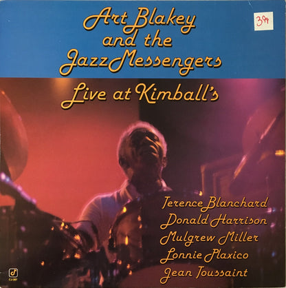 Art Blakey And The Jazz Messengers* : Live At Kimball's (LP, Album)