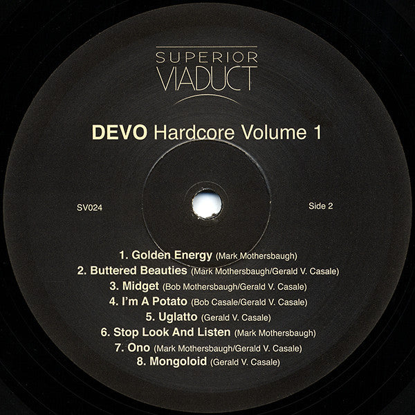 Devo : Hardcore Volume 1 (LP, Album, RE)