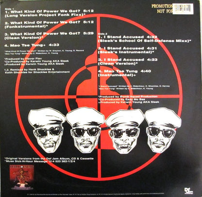 Public Enemy : What Kind Of Power We Got? (12")