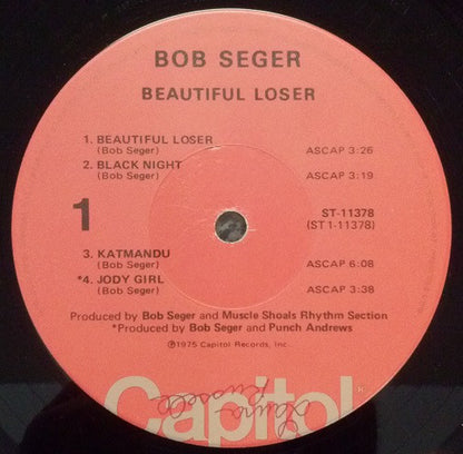 Bob Seger : Beautiful Loser (LP, Album, Jac)