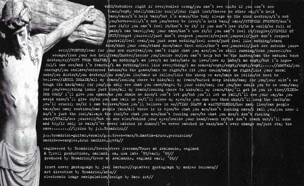 Godflesh : Songs Of Love And Hate (Cass, Album)