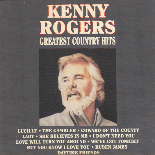 Kenny Rogers : Greatest Country Hits (CD, Comp)